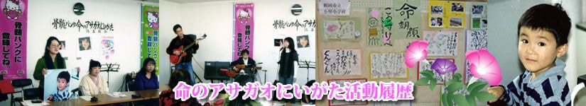 命のアサガオにいがた活動履歴